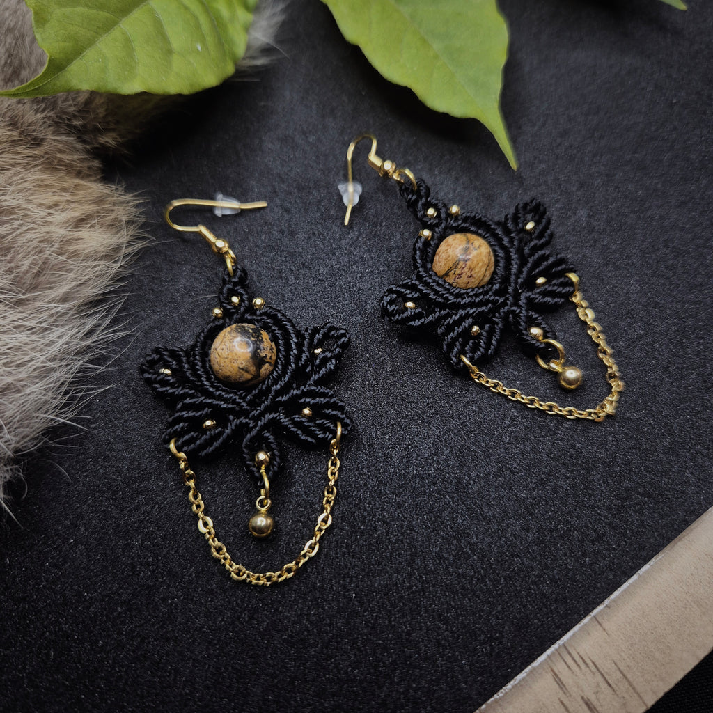 Boucles d’oreilles "Dryade"