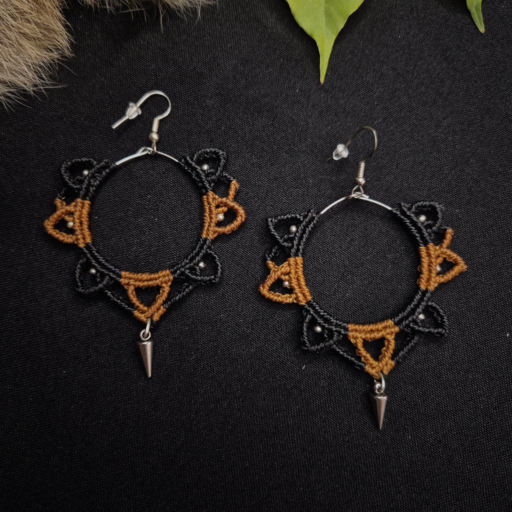 Boucles d'oreilles créoles "Maya"