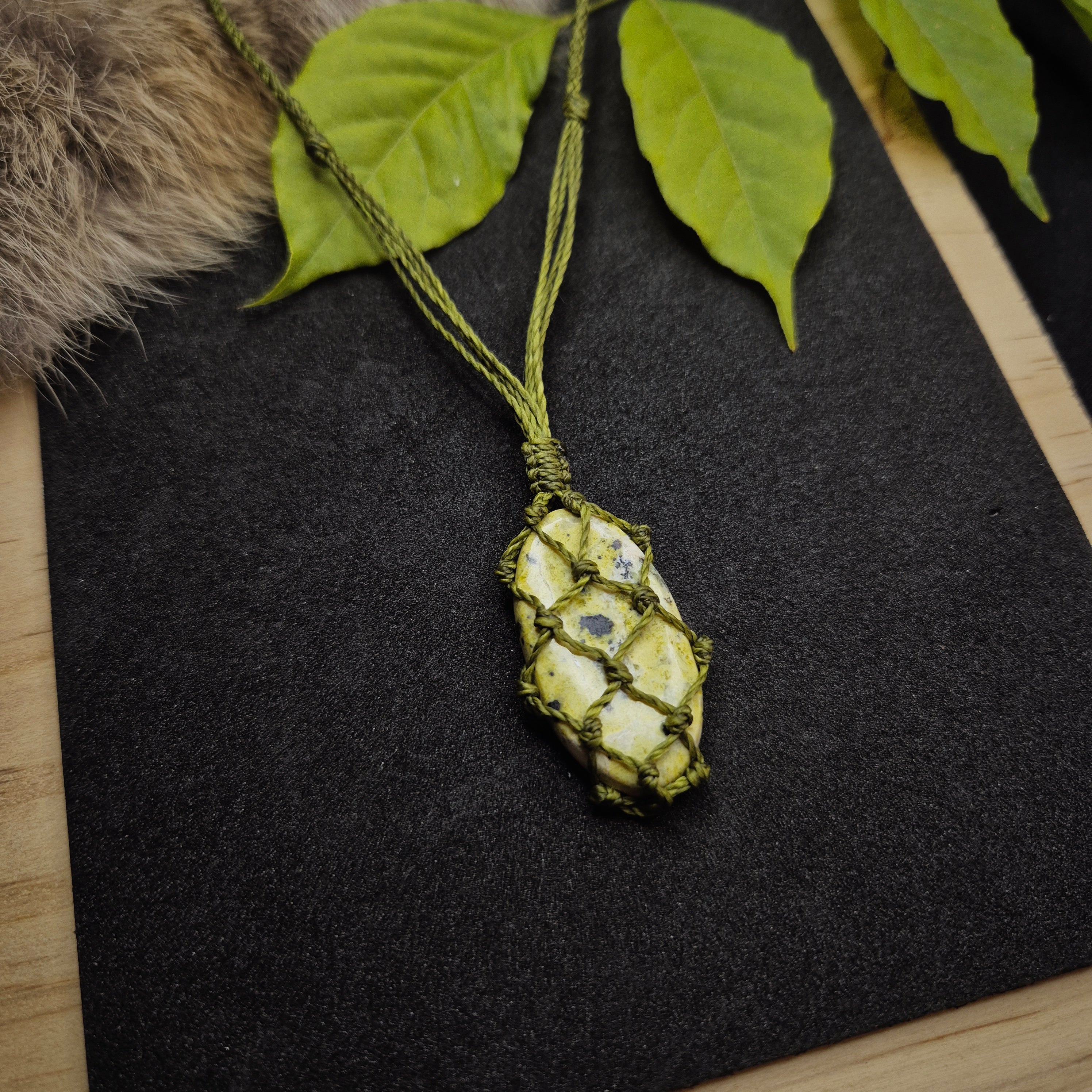 Collier "Transition" serpentine