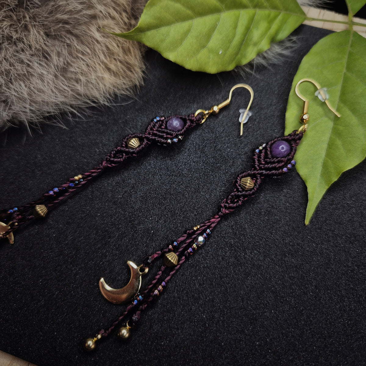 Boucles d'oreilles "Lunalite"