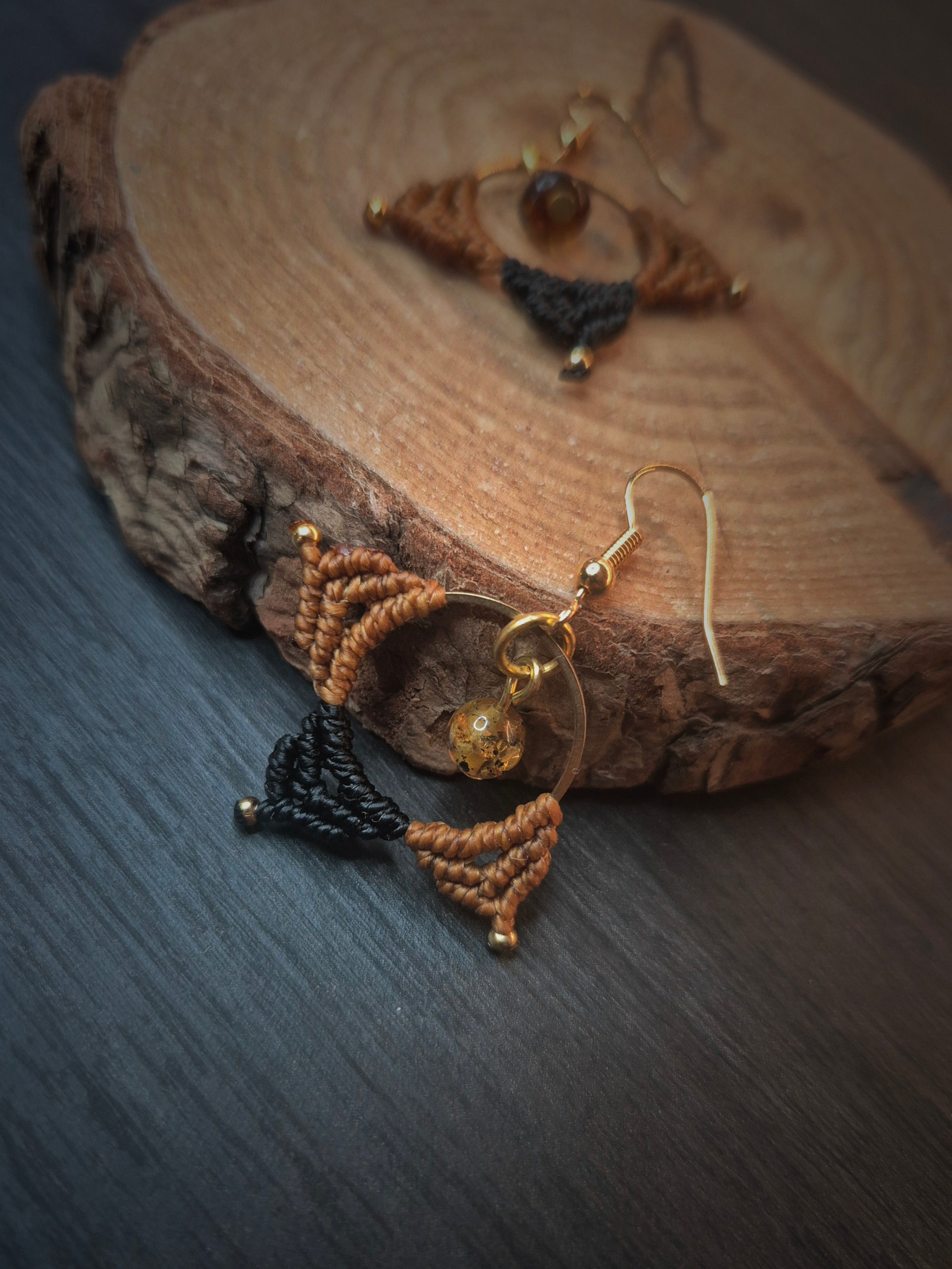 Boucles d'oreilles "Amber"