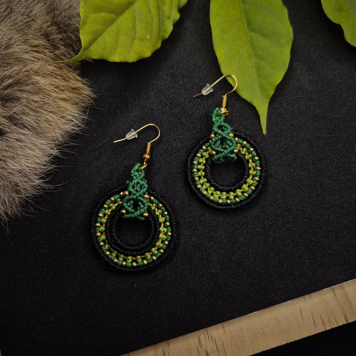Boucles d'oreilles "Halo"