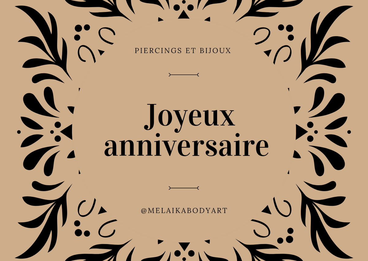 Joyeux anniversaire