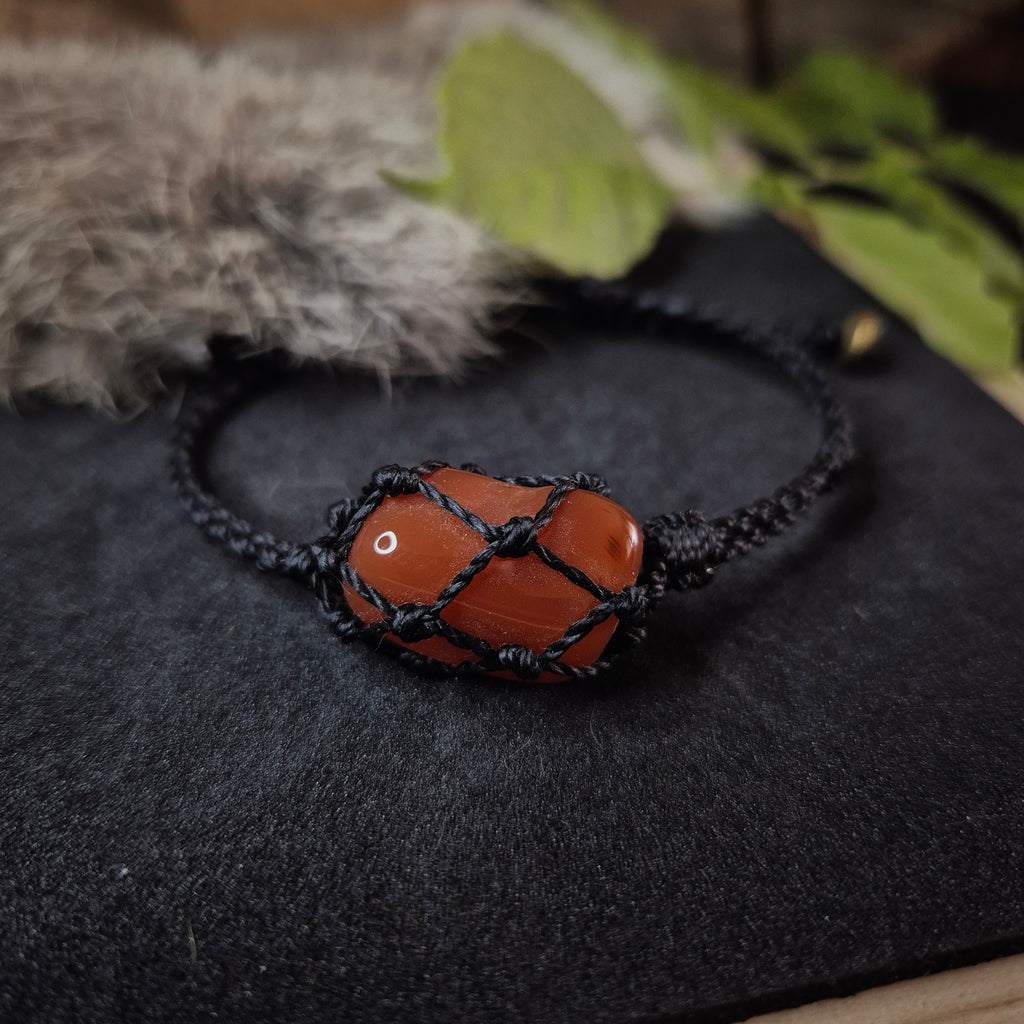 Bracelet "Transition" cornaline