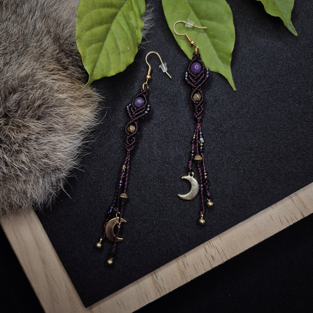 Boucles d'oreilles "Lunalite"