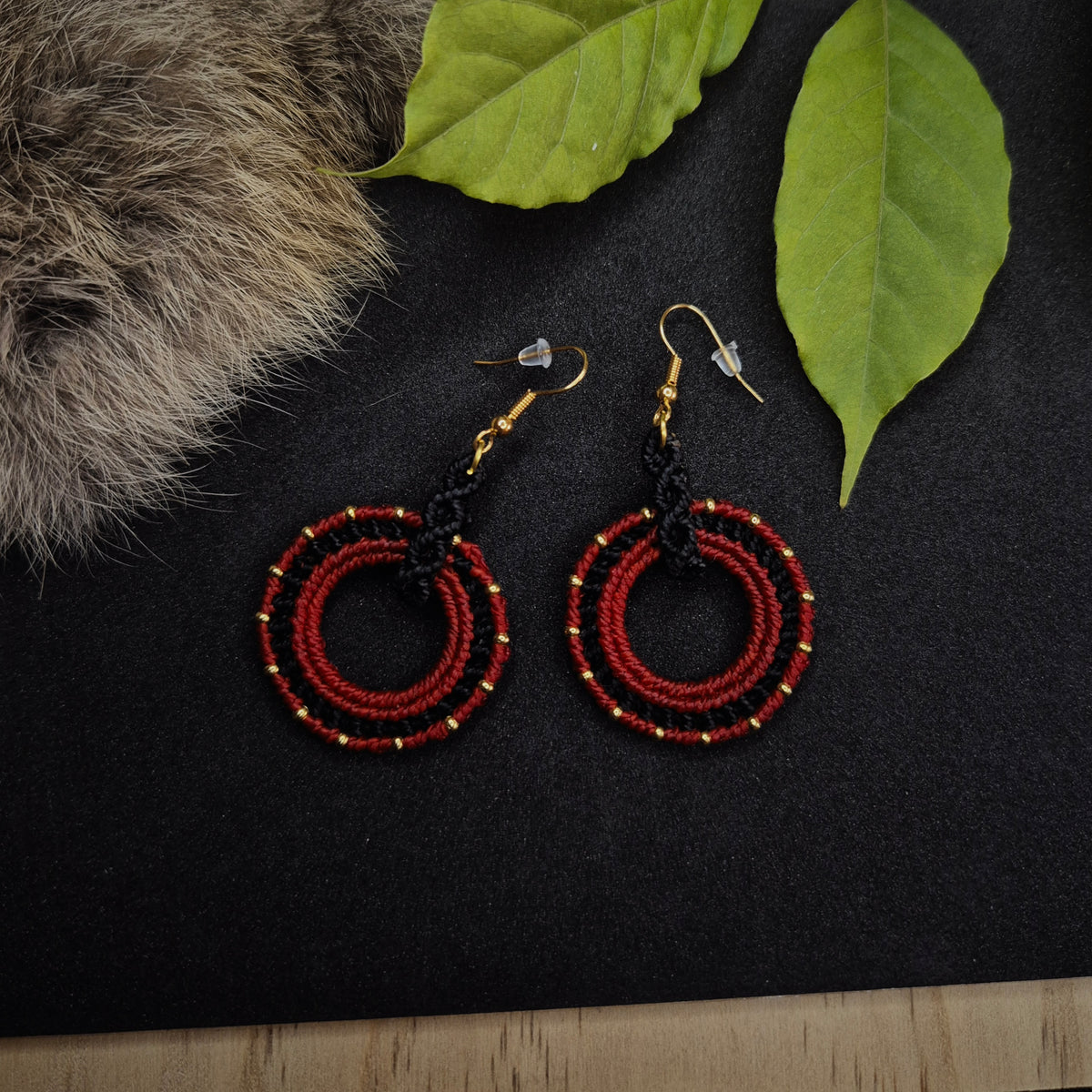 Boucles d'oreilles "Halo"