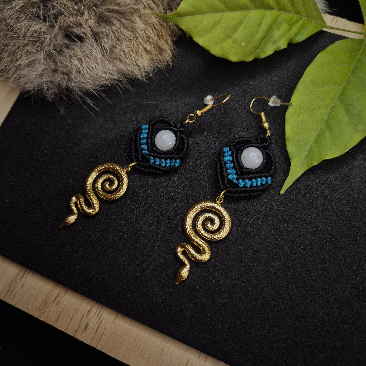 Boucles d'oreilles "Snake"