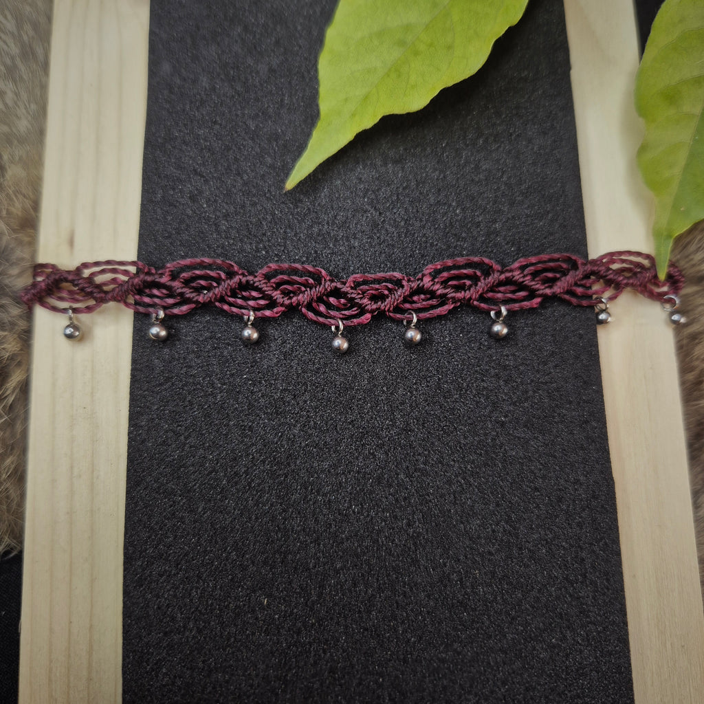 Bijou de cheville "Lilas"