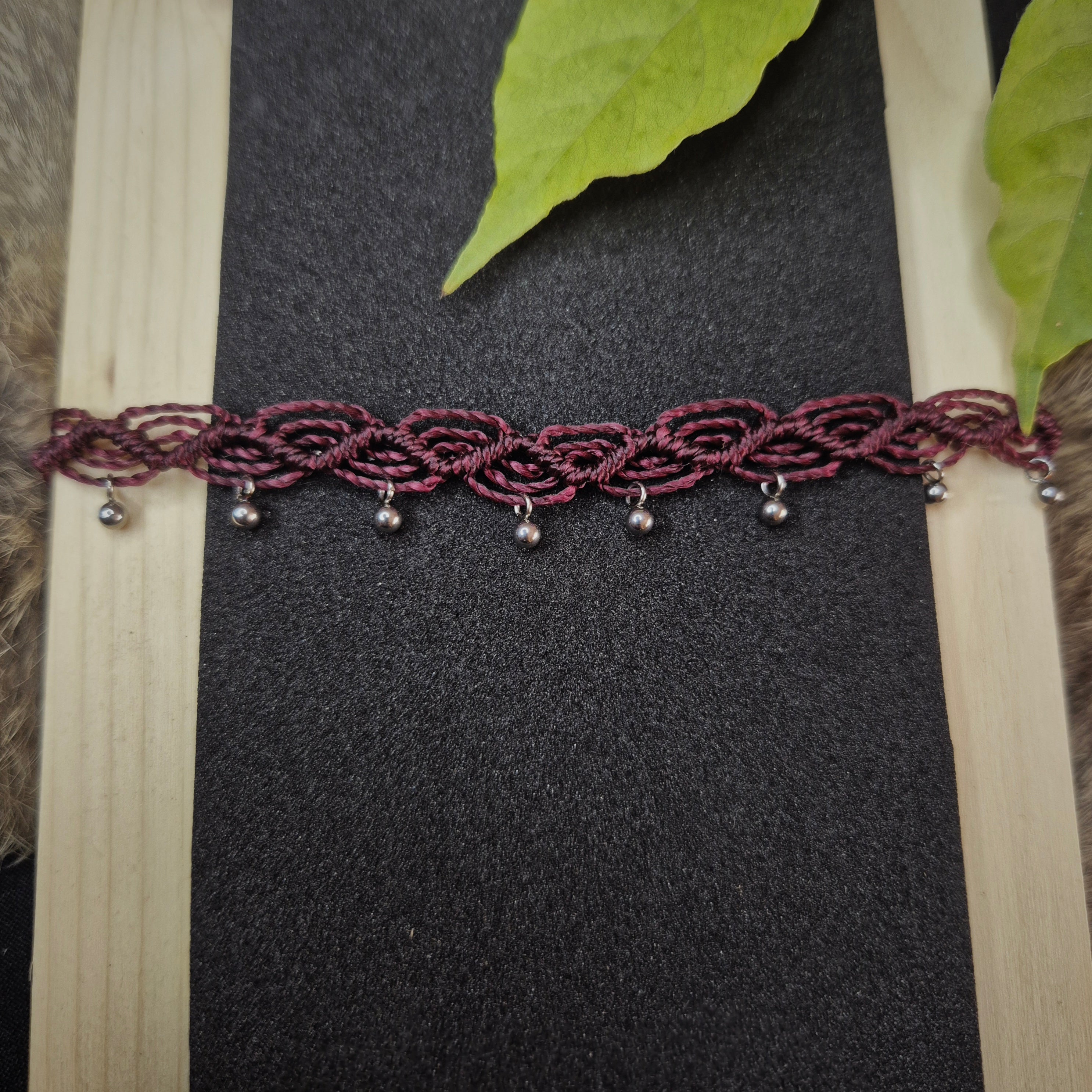 Bijou de cheville "Lilas"