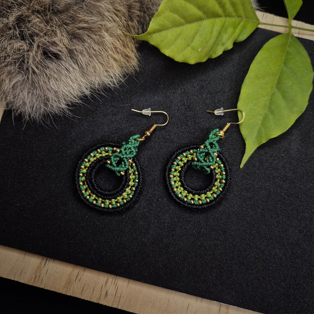 Boucles d'oreilles "Halo"