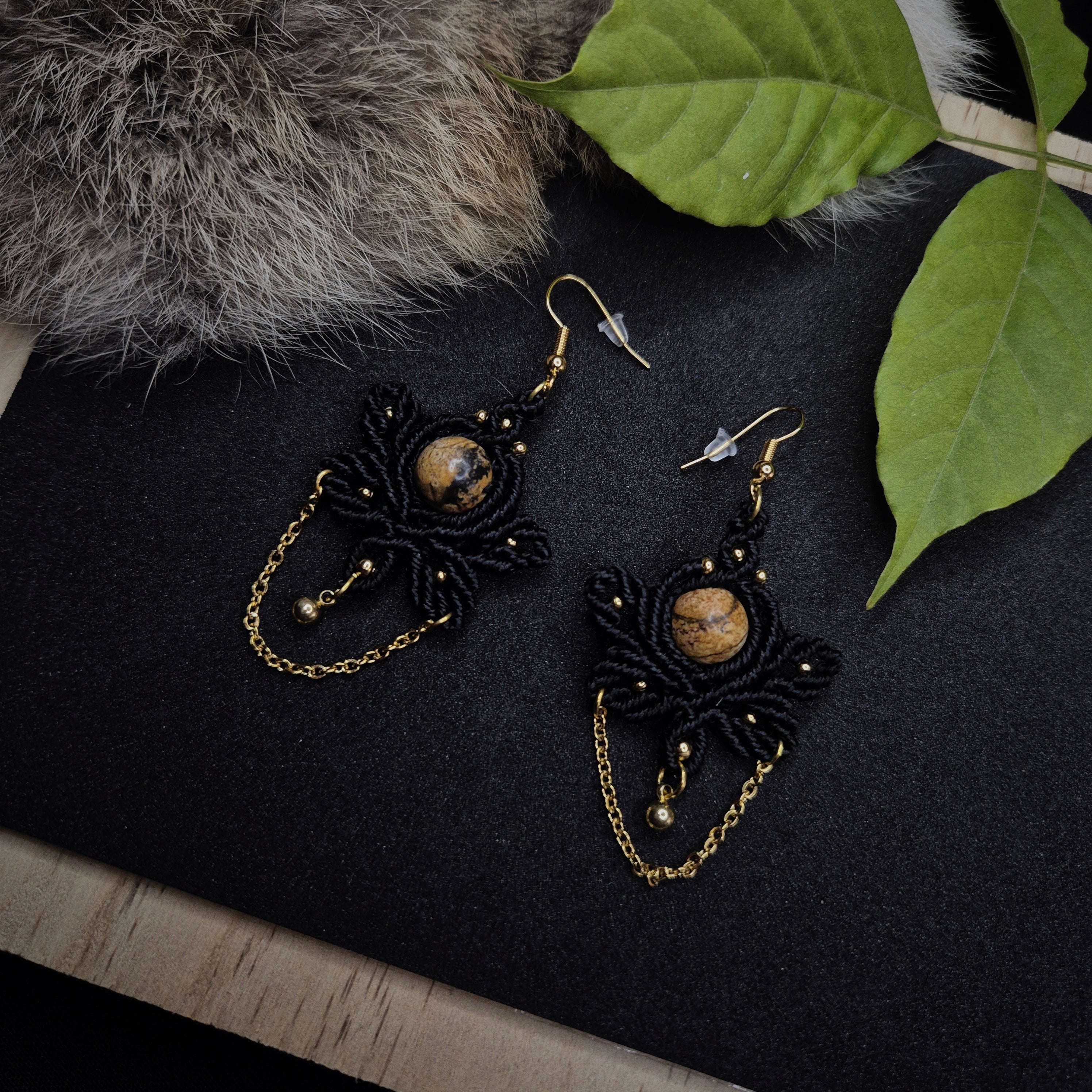 Boucles d’oreilles "Dryade"