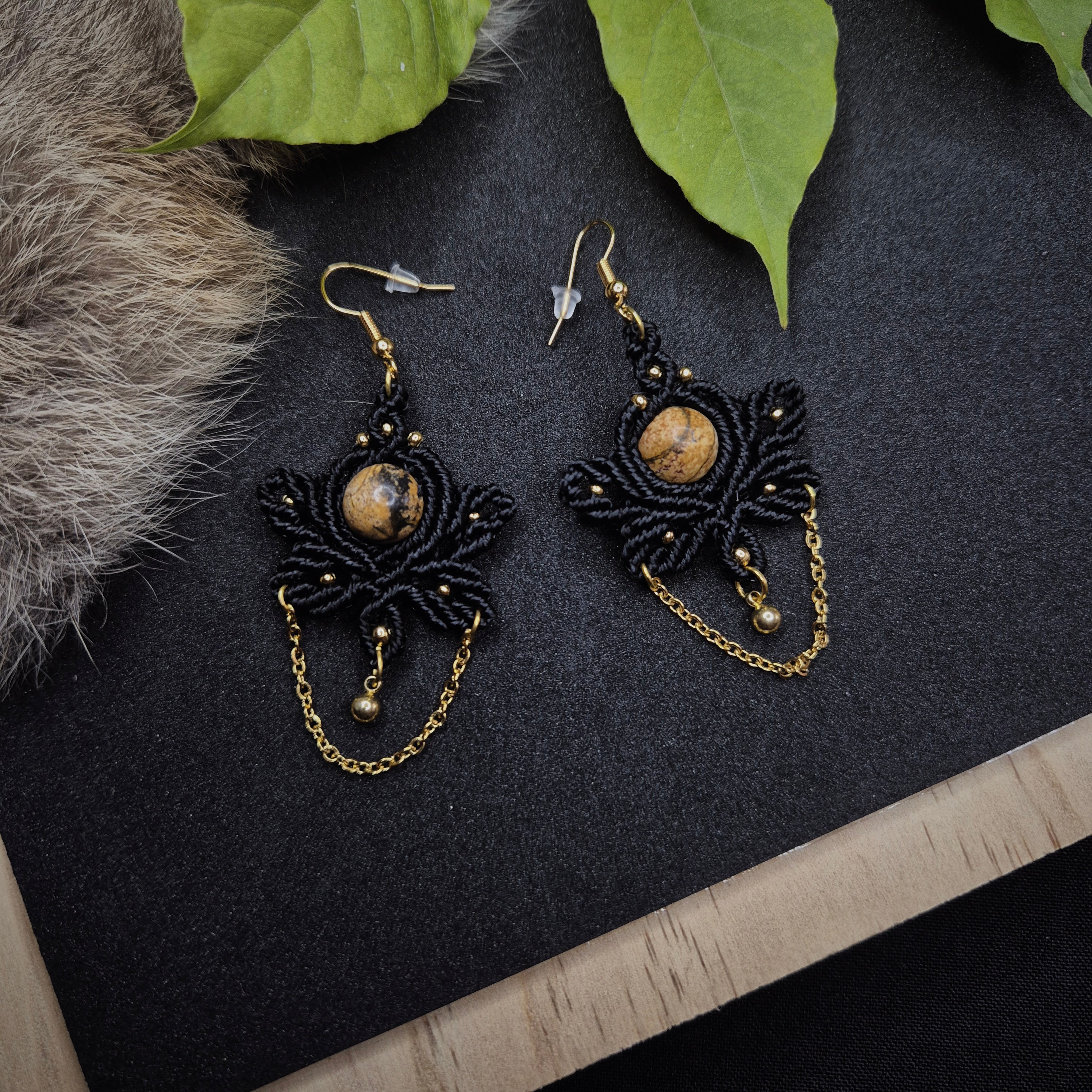 Boucles d’oreilles "Dryade"